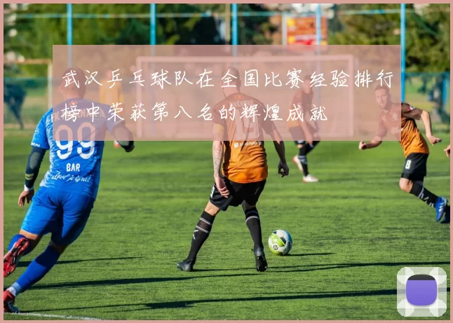 武汉乒乓球队在全国比赛经验排行榜中荣获第八名的辉煌成就
