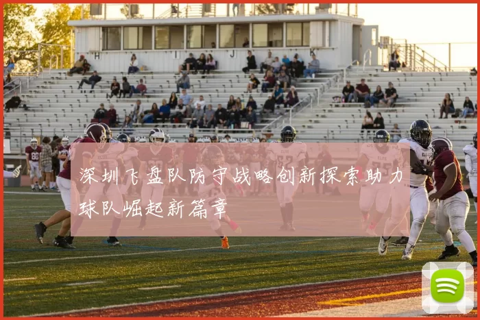 深圳飞盘队防守战略创新探索助力球队崛起新篇章