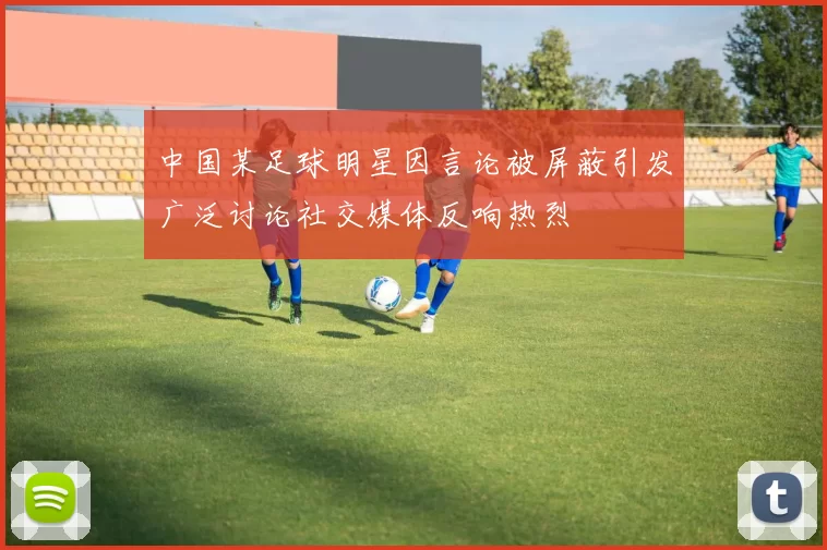 中国某足球明星因言论被屏蔽引发广泛讨论社交媒体反响热烈
